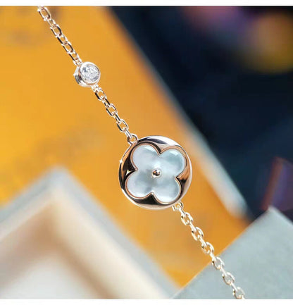 [KELA]SUN MOP GOLD 1 DIAMOND NECKLACE