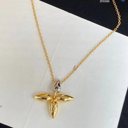 [KELA]LOUISETTE PEDANT GOLD NECKLACE