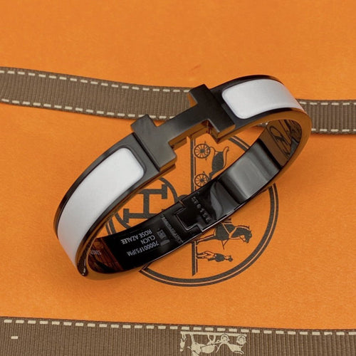 [KELA]H BRACELET 12MM BLACK WHITE CERAMIC