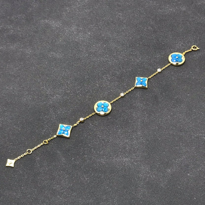 [KELA]STAR AND SUN TURQUOISE 4 MOTIFS 3 DIAMONDS