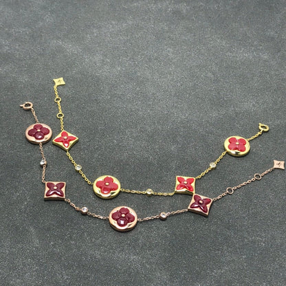 [KELA]STAR AND SUN CARNELIAN 4 MOTIFS 3 DIAMONDS
