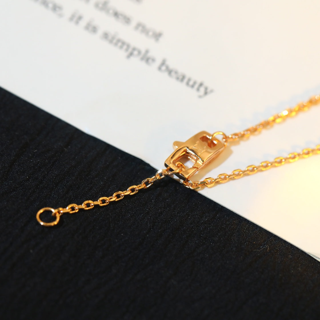 [KELA]STAR AND SUN DIAMOND ROSE GOLD NECKLACE