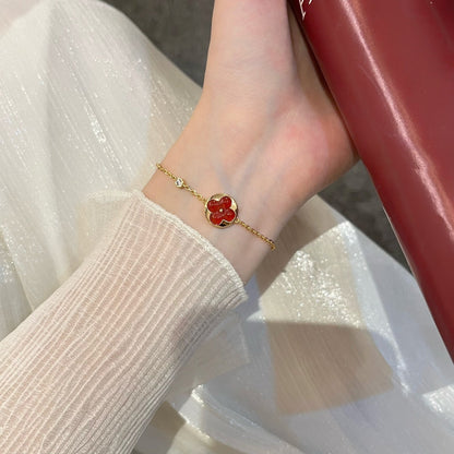 [KELA]SUN PEDANT CARNELIAN BRACELET