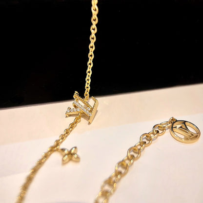 [KELA]LOGO STAR MOTIF GOLD BRACELET