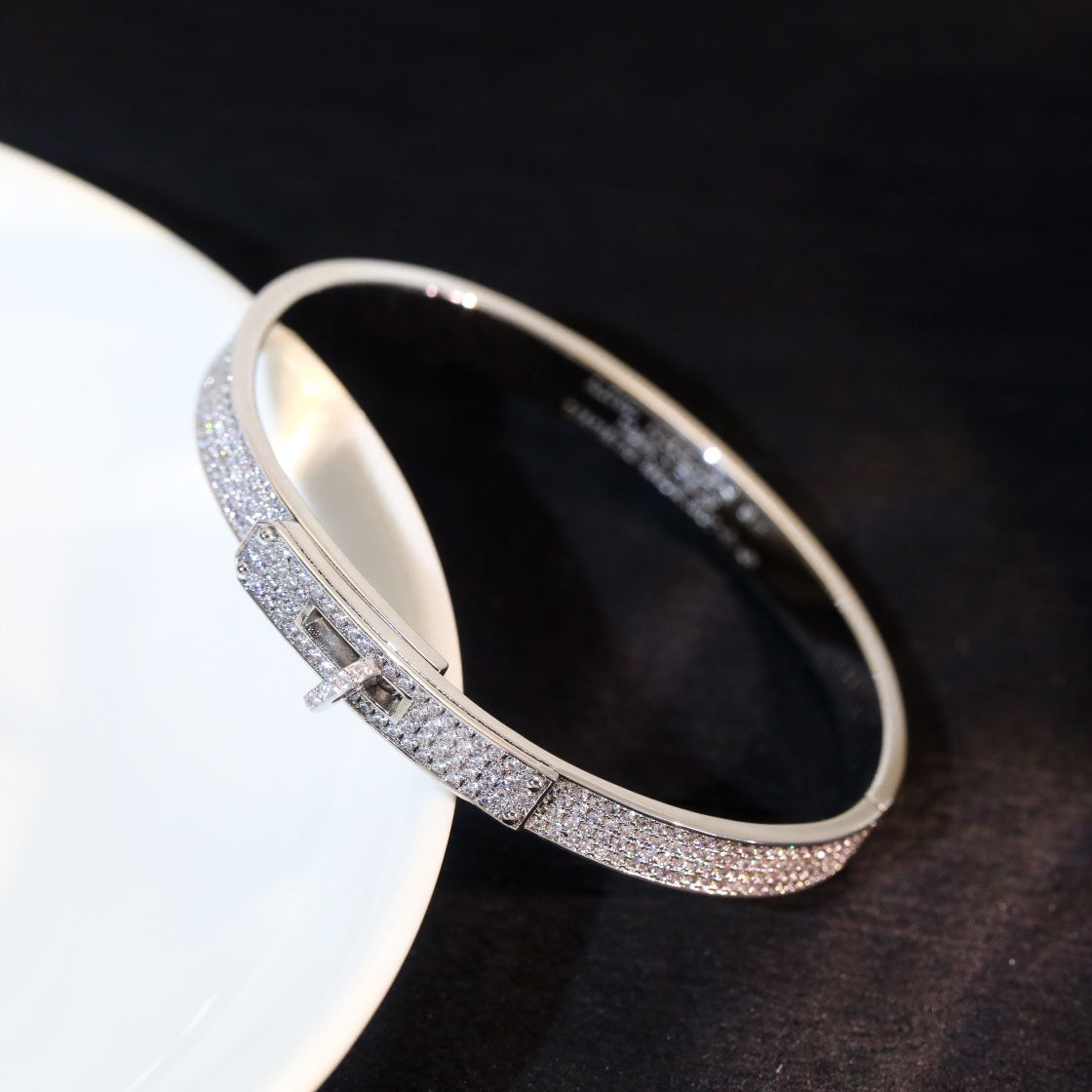 [KELA]KELLY BRACELET DIAMOND PAVED
