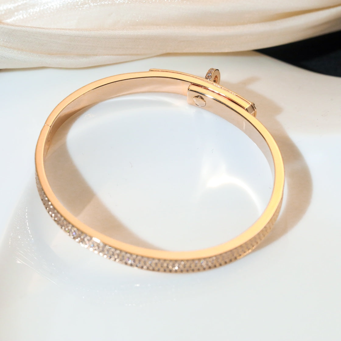 [KELA]KELLY BRACELET DIAMOND PAVED