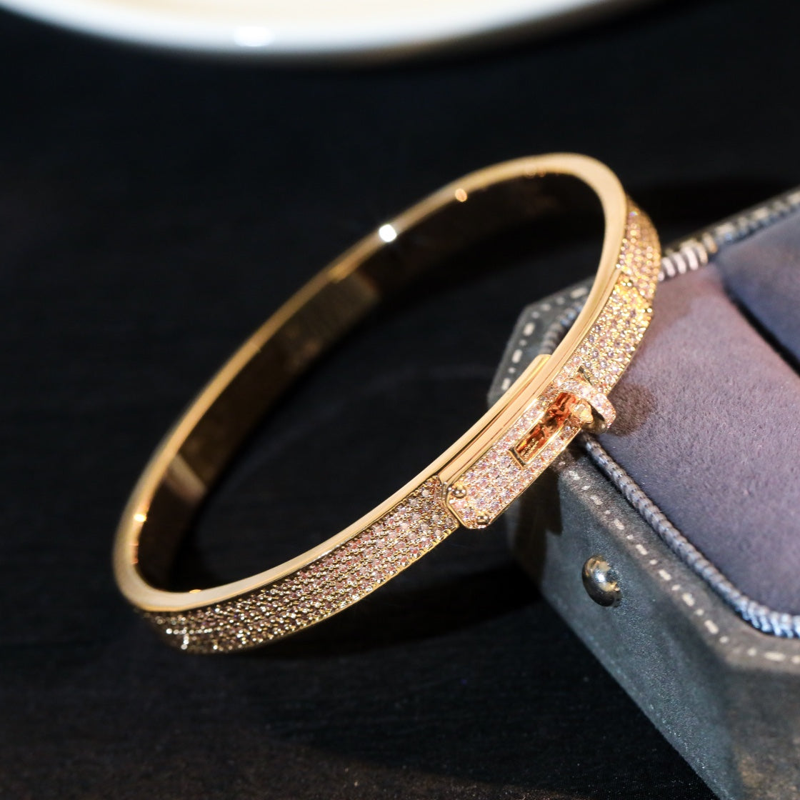[KELA]KELLY BRACELET DIAMOND PAVED