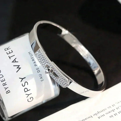 [KELA]KELLY SILVER DIAMOND BRACELET