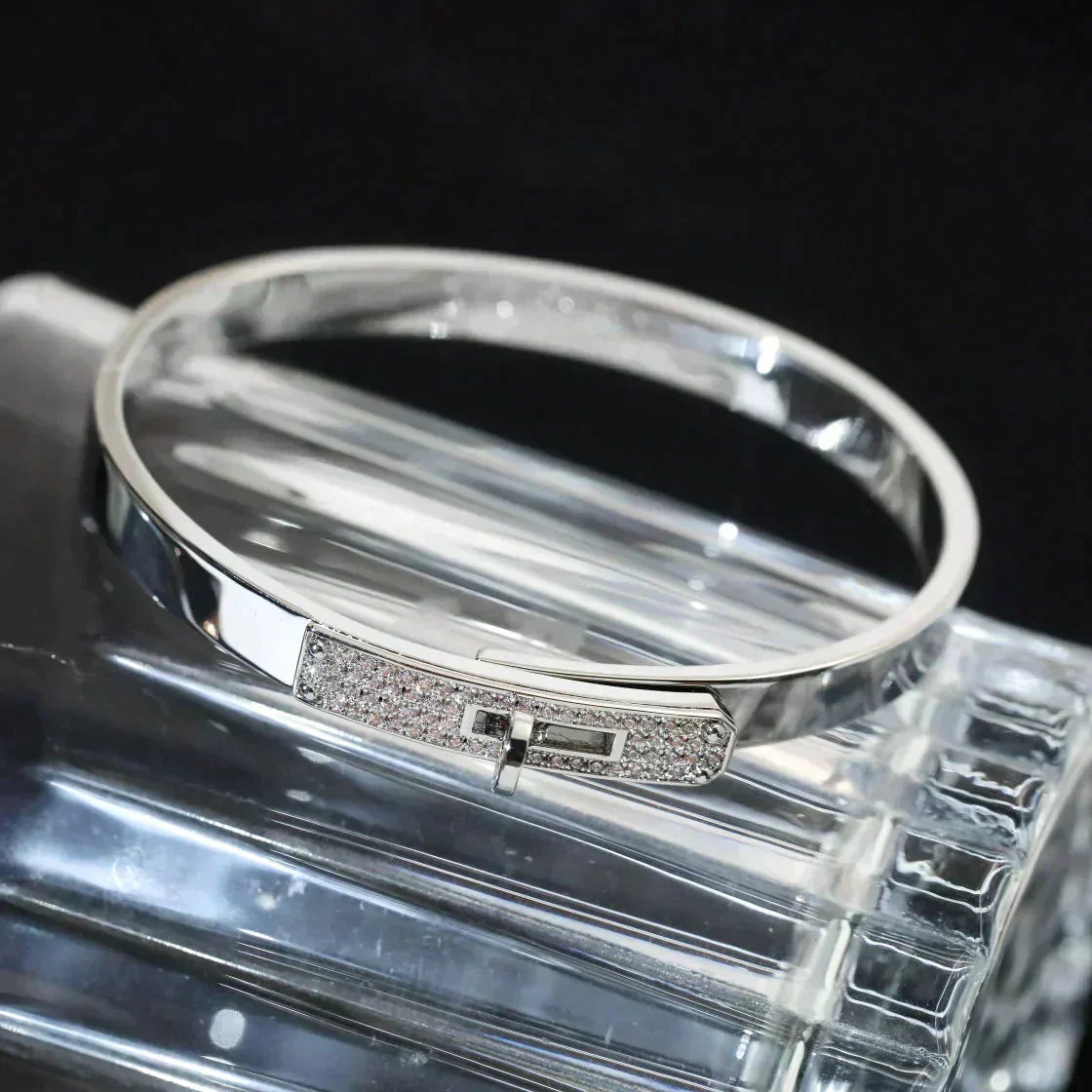 [KELA]KELLY SILVER DIAMOND BRACELET