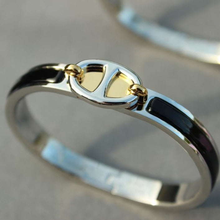 [KELA]CLIC CHAINE SILVER BRACELET