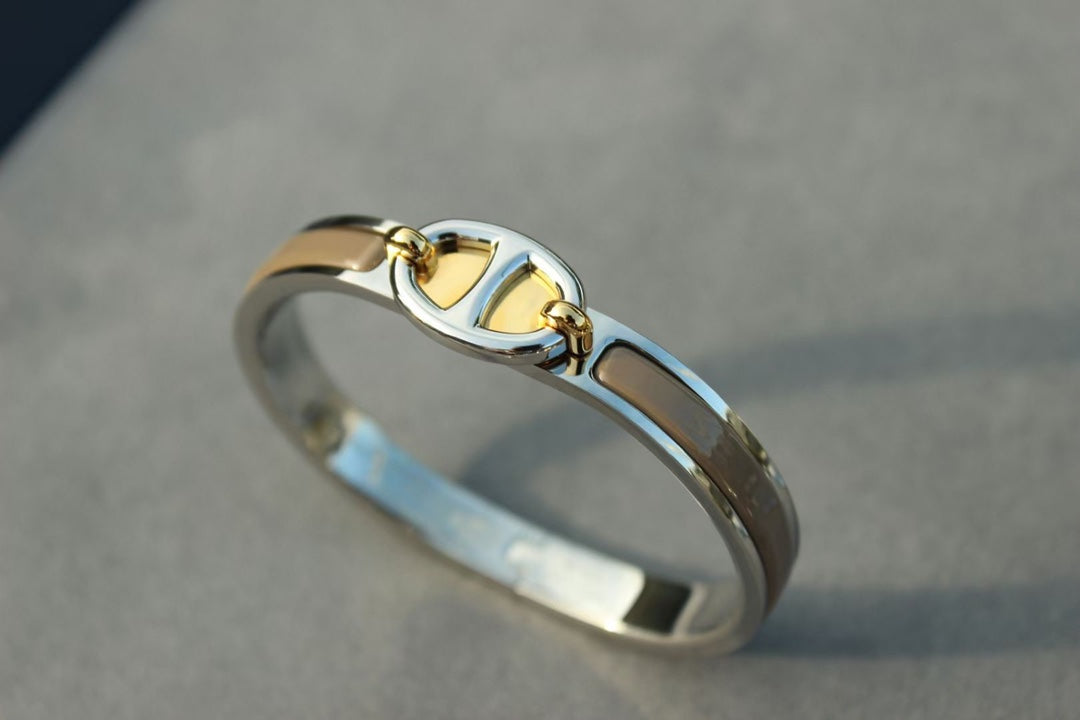 [KELA]CLIC CHAINE SILVER BRACELET