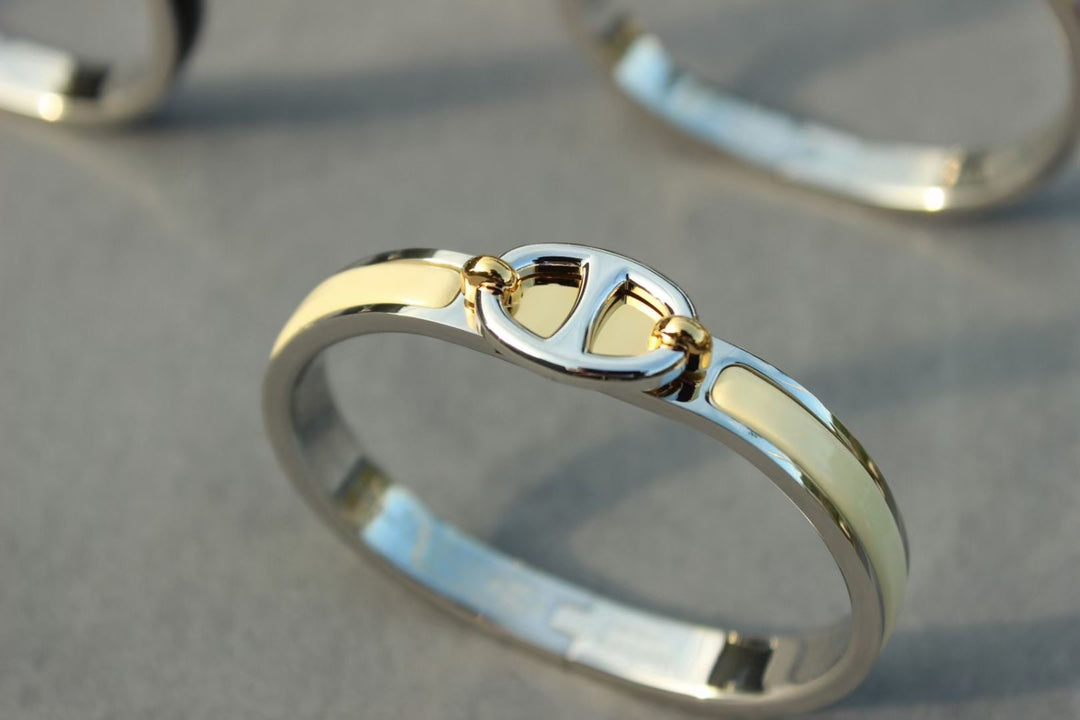[KELA]CLIC CHAINE SILVER BRACELET