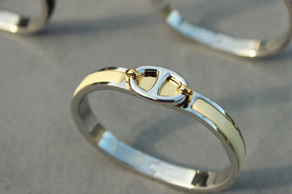 [KELA]CLIC CHAINE SILVER BRACELET