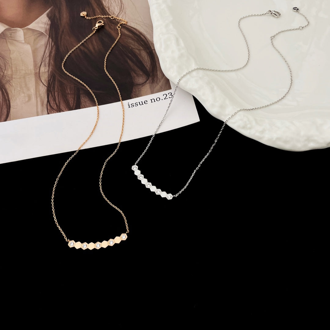 [KELA]BEE MY LOVE DIAMOND NECKLACE