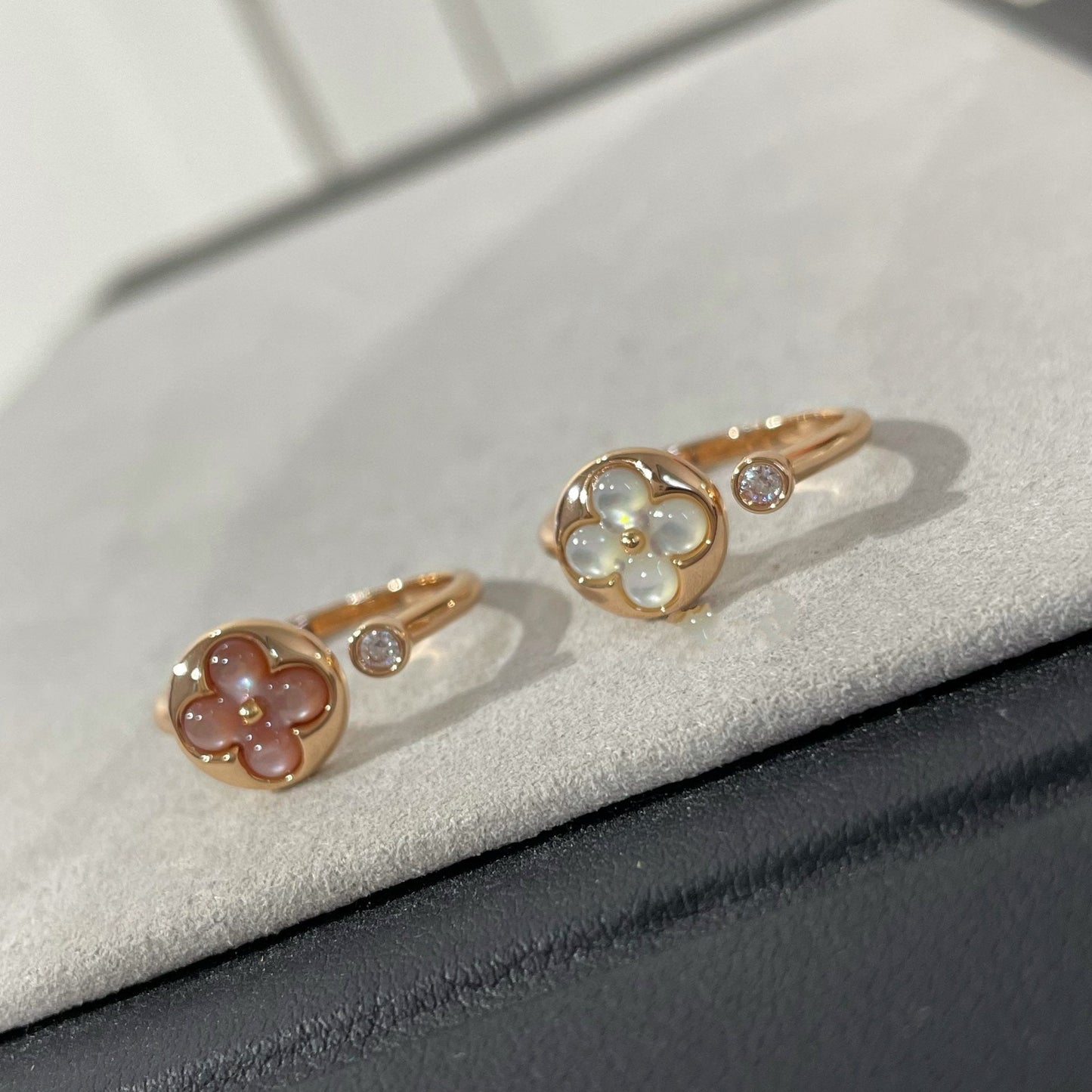 [KELA]SUN 1 DIAMOND PINK MOP RING