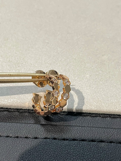 [KELA]Hollow Design Four-Leaf Clover Flower Shape Ring