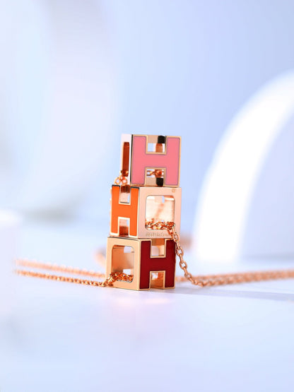 [KELA]H CAGE ROSE GOLD NECKLACE