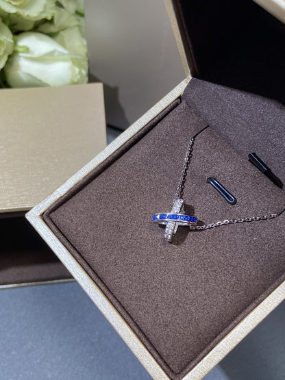[KELA]LIENS DIAMOND SILVER NECKLACE