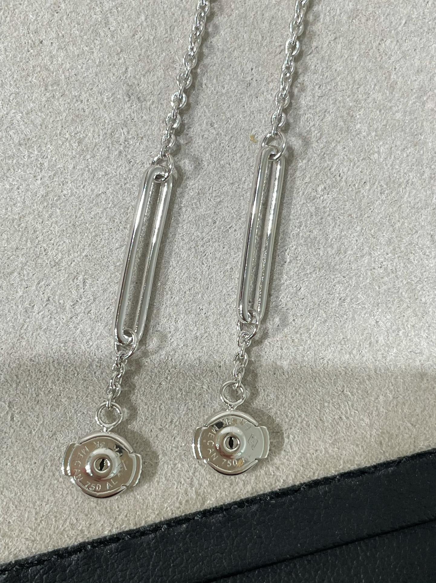 [KELA]CHAINE CHAOS DIAMOND DROP EARRINGS