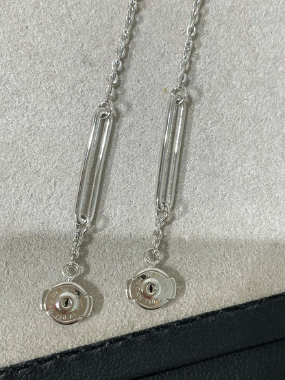 [KELA]CHAINE CHAOS DIAMOND DROP EARRINGS