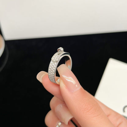 [KELA]KELLY SILVER DIAMOND RING