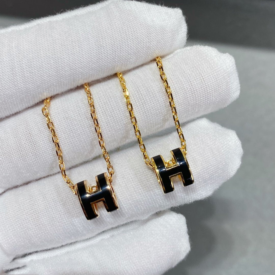 [KELA]MINI POP H NECKLACE