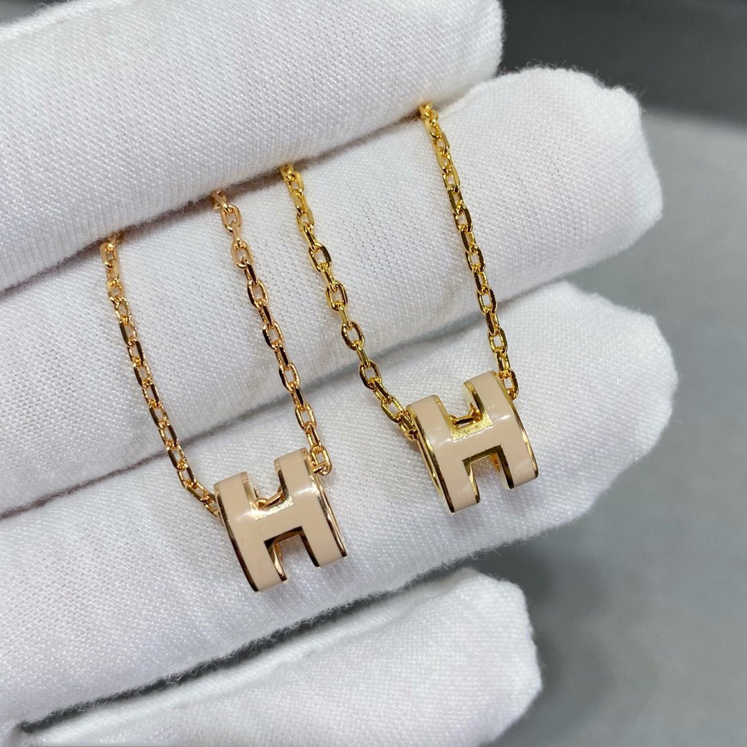 [KELA]MINI POP H NECKLACE
