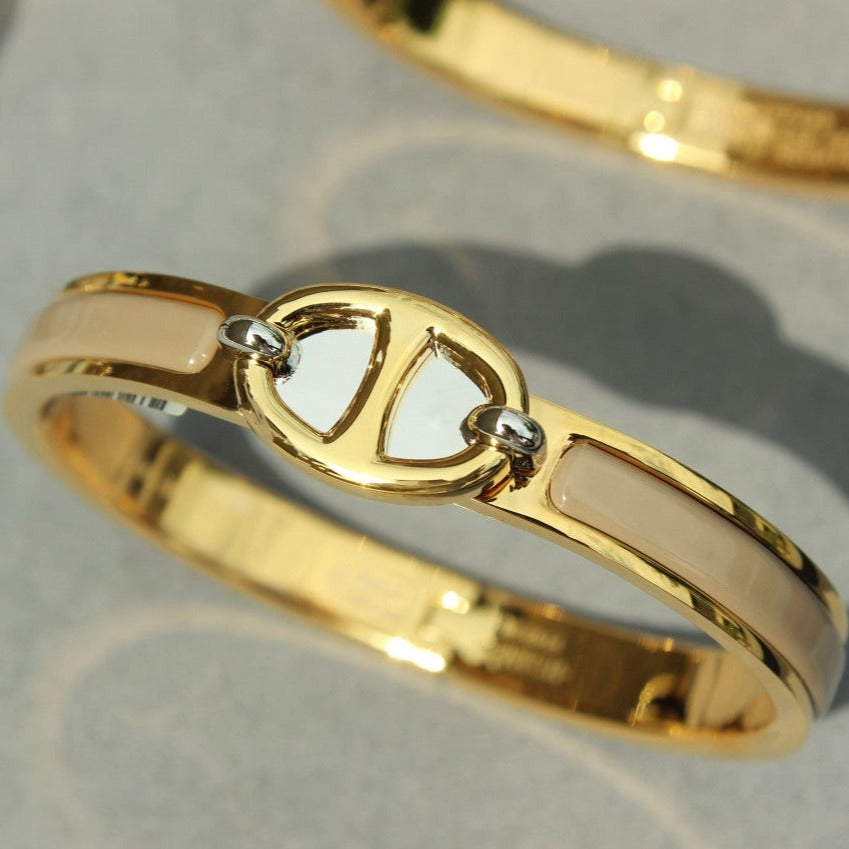 [KELA]CLIC CHAINE GOLD BRACELET