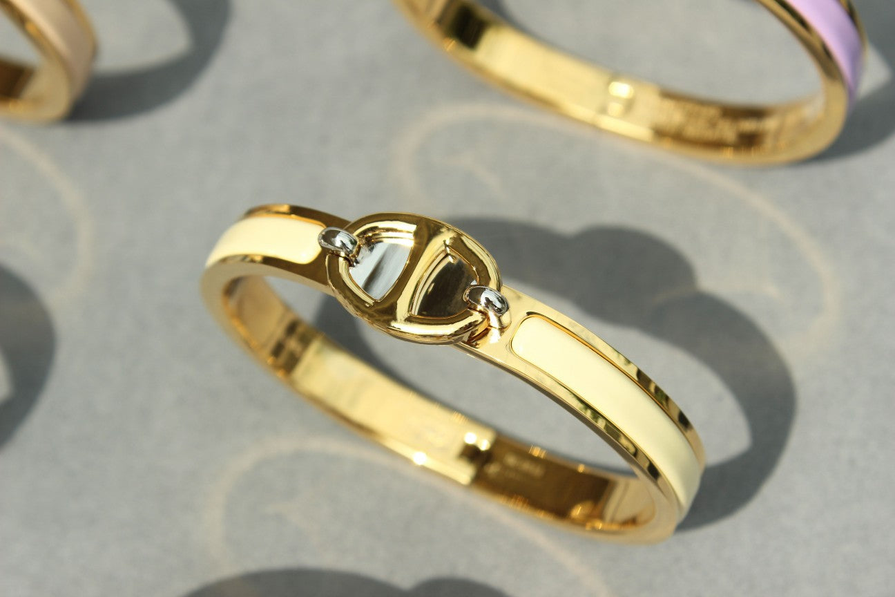 [KELA]CLIC CHAINE GOLD BRACELET