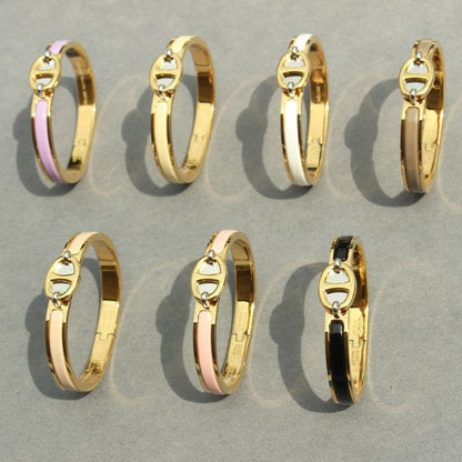 [KELA]CLIC CHAINE GOLD BRACELET