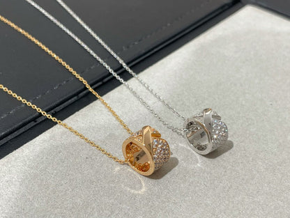[KELA]LIENS EVIDENCE DIAMOND PAVED NECKLACE