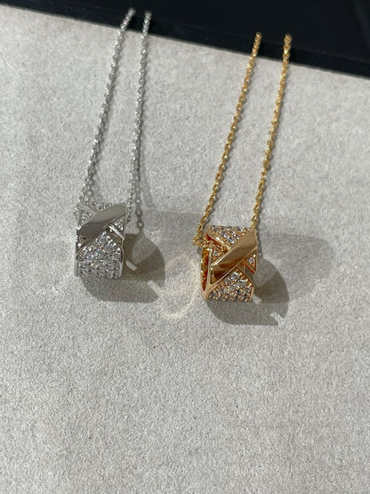 [KELA]LIENS EVIDENCE DIAMOND PAVED NECKLACE