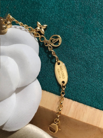 [KELA]BLOOMING ROSE GOLD MOP BRACELET