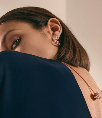 [KELA]BEE LOVE DIAMOND HOOP EARRINGS