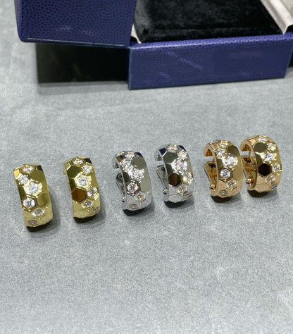 [KELA]BEE LOVE DIAMOND HOOP EARRINGS