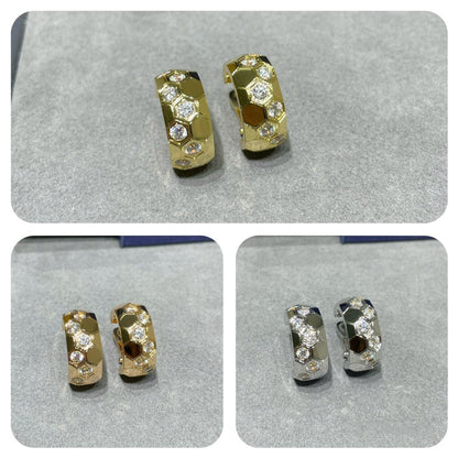 [KELA]BEE LOVE DIAMOND HOOP EARRINGS