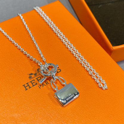 [KELA]CONSTANCE PEDANT SILVER NECKLACE