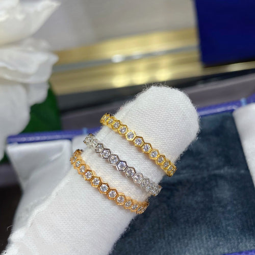 [KELA]BEE LOVE DIAMOND PAVED SMALL RING