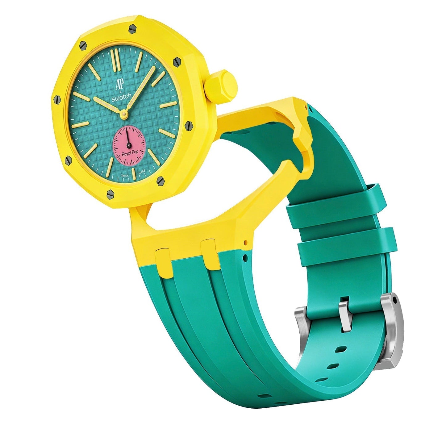 [KELA]Royal Oak Pop Exclusive Bioceramic Case & Silicone Strap Mix Color