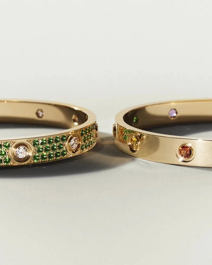 [KELA]CLASSIC 6.1MM LOVE BRACELET 10-DIAMOND FULL PAVÉ