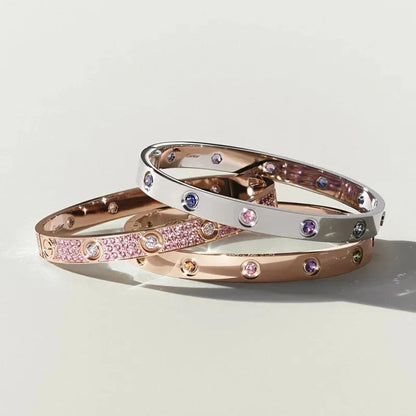 [KELA]CLASSIC 6.1MM LOVE BRACELET 10-DIAMOND MULTICOLOR
