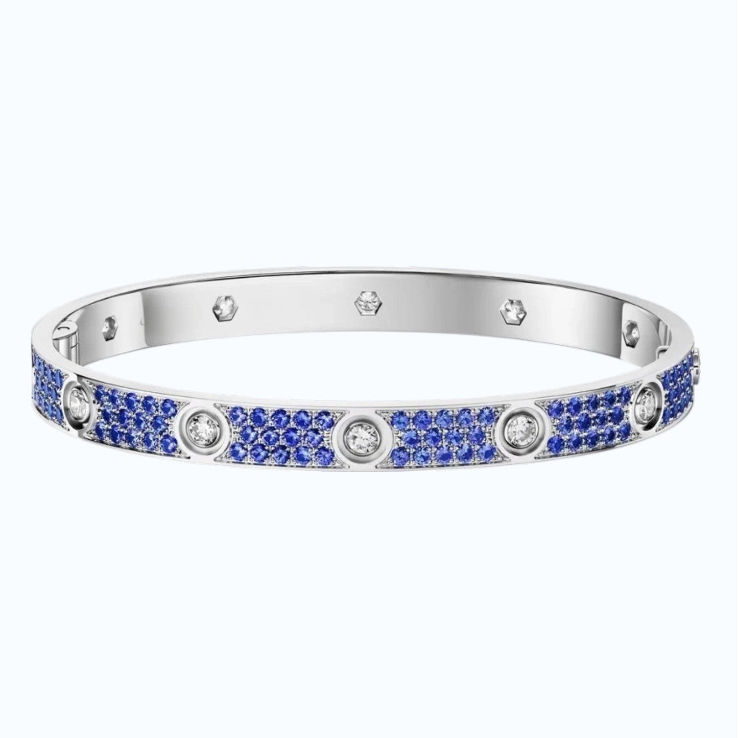 [KELA]CLASSIC 6.1MM LOVE BRACELET 10-DIAMOND FULL PAVÉ