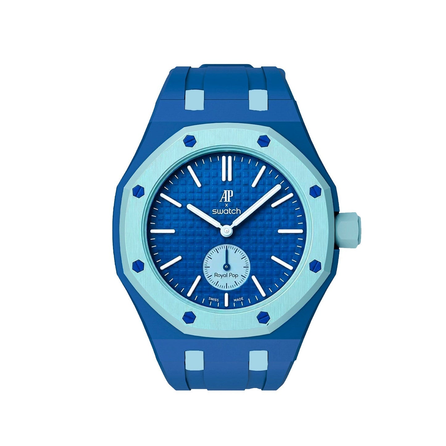 [KELA]Royal Oak Pop Exclusive Bioceramic Case & Silicone Strap Mix Color