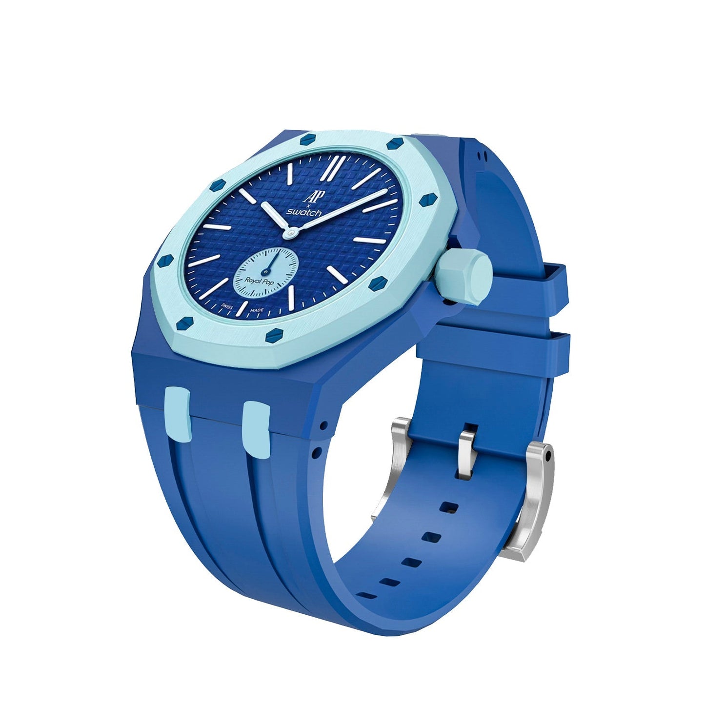 [KELA]Royal Oak Pop Exclusive Bioceramic Case & Silicone Strap Mix Color