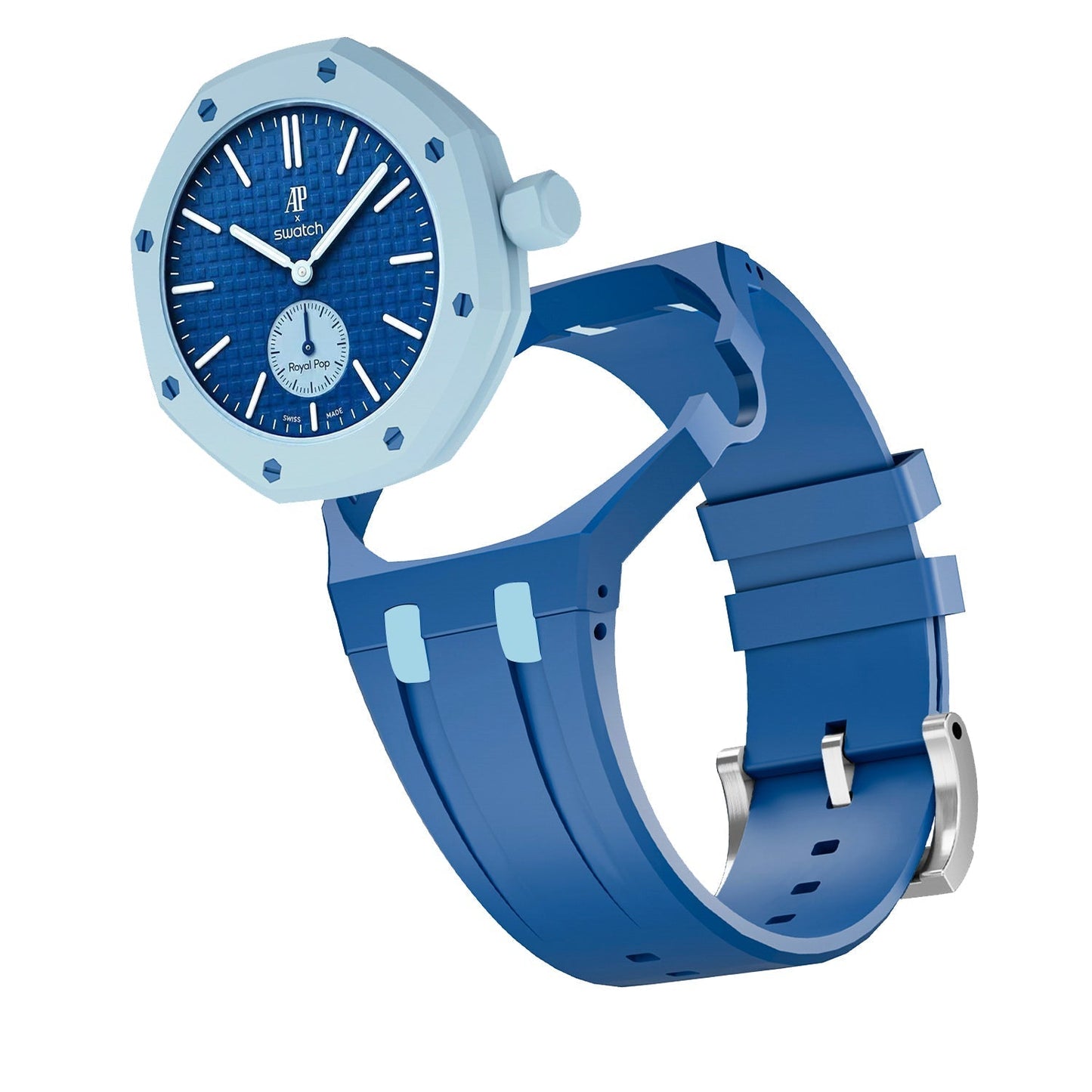 [KELA]Royal Oak Pop Exclusive Bioceramic Case & Silicone Strap Mix Color