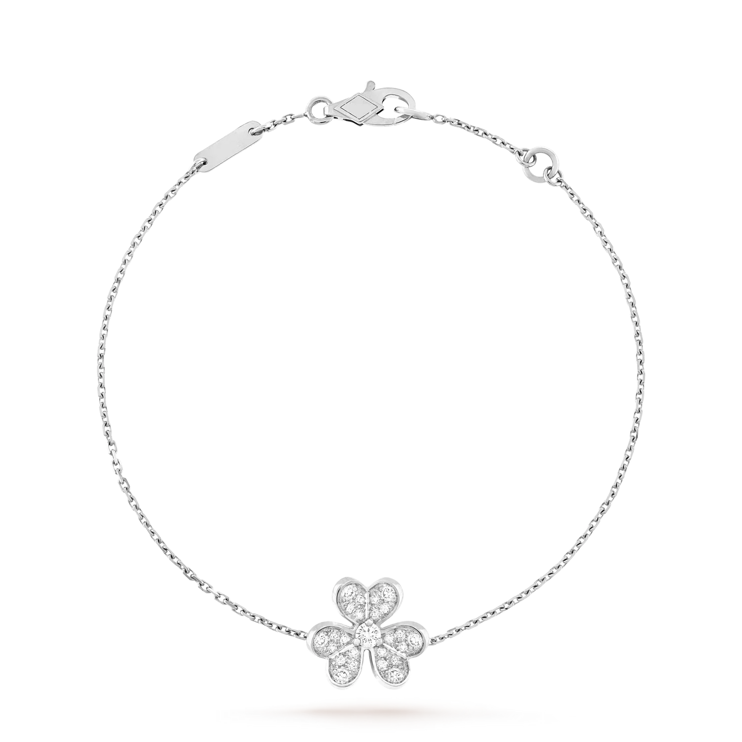 [KELA]LUMINOUS BLOSSOM SINGLE-MOTIF CHARM BRACELET