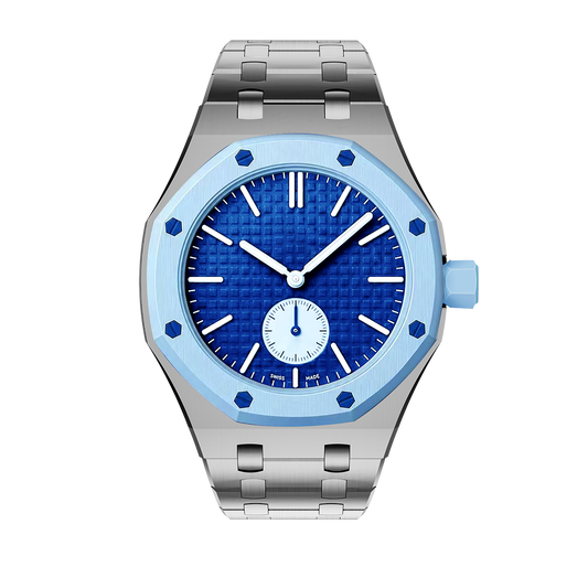[KELA]OAK POP EXCLUSIVE SILVER STEEL STRAP
