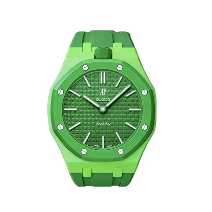 [KELA]Royal Oak Pop Exclusive Bioceramic Case & Silicone Strap Mix Color