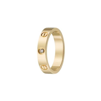 [KELA]LOVE 4MM 1 DIAMOND RING