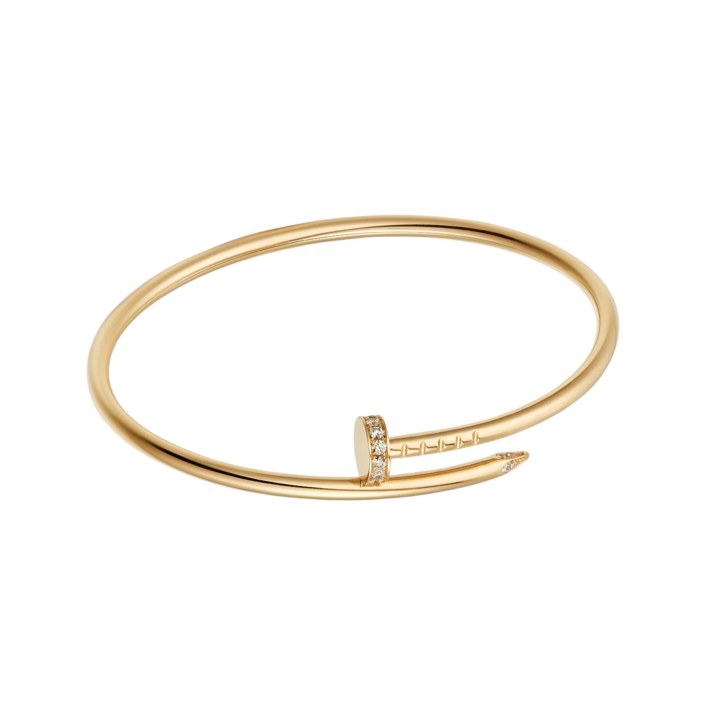 [KELA]JUSTE UN CLOU 2.5MM SMALL MODEL DIAMOND BANGLE